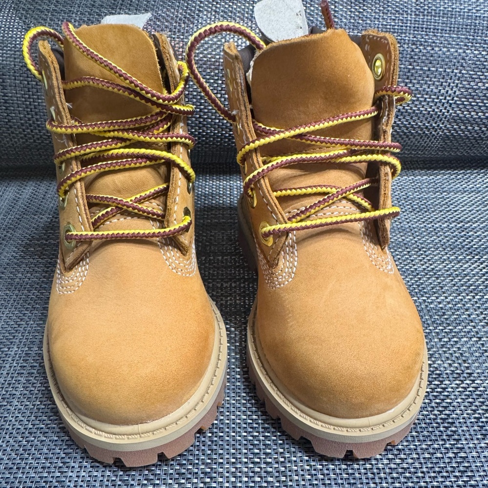 Timberland Wheat Nubuck Toddler Boots